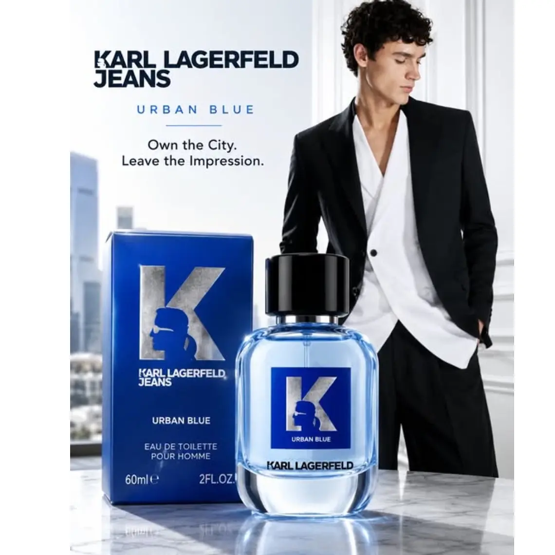 Karl Lagerfeld Jeans Urban Blue Eau de Toilette 2