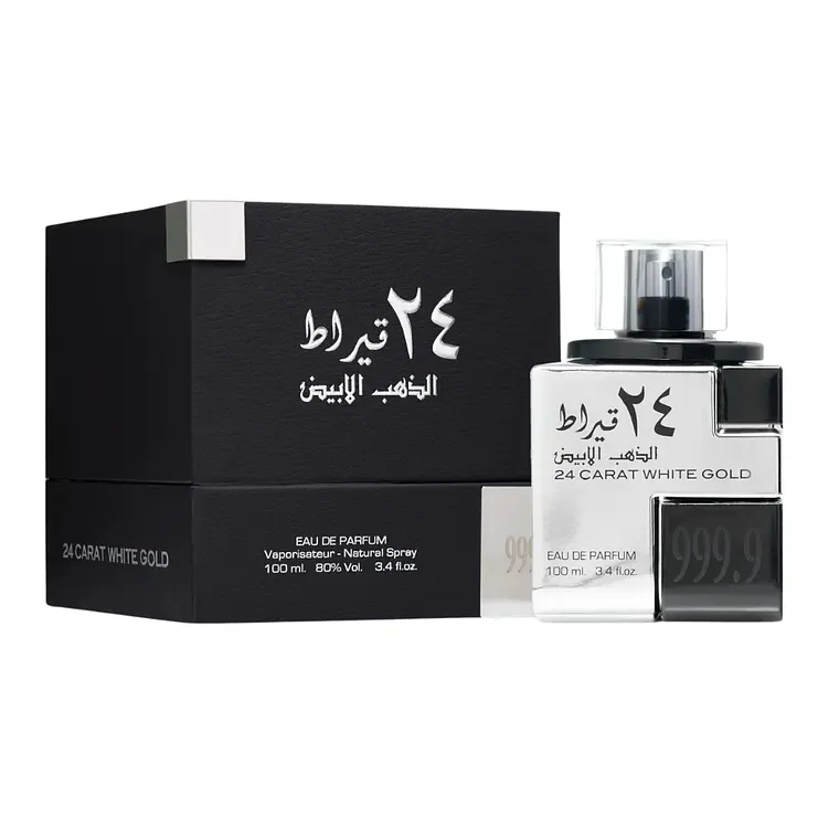 Lattafa 24 Carat White Gold Unissexo Eau de Parfum 1