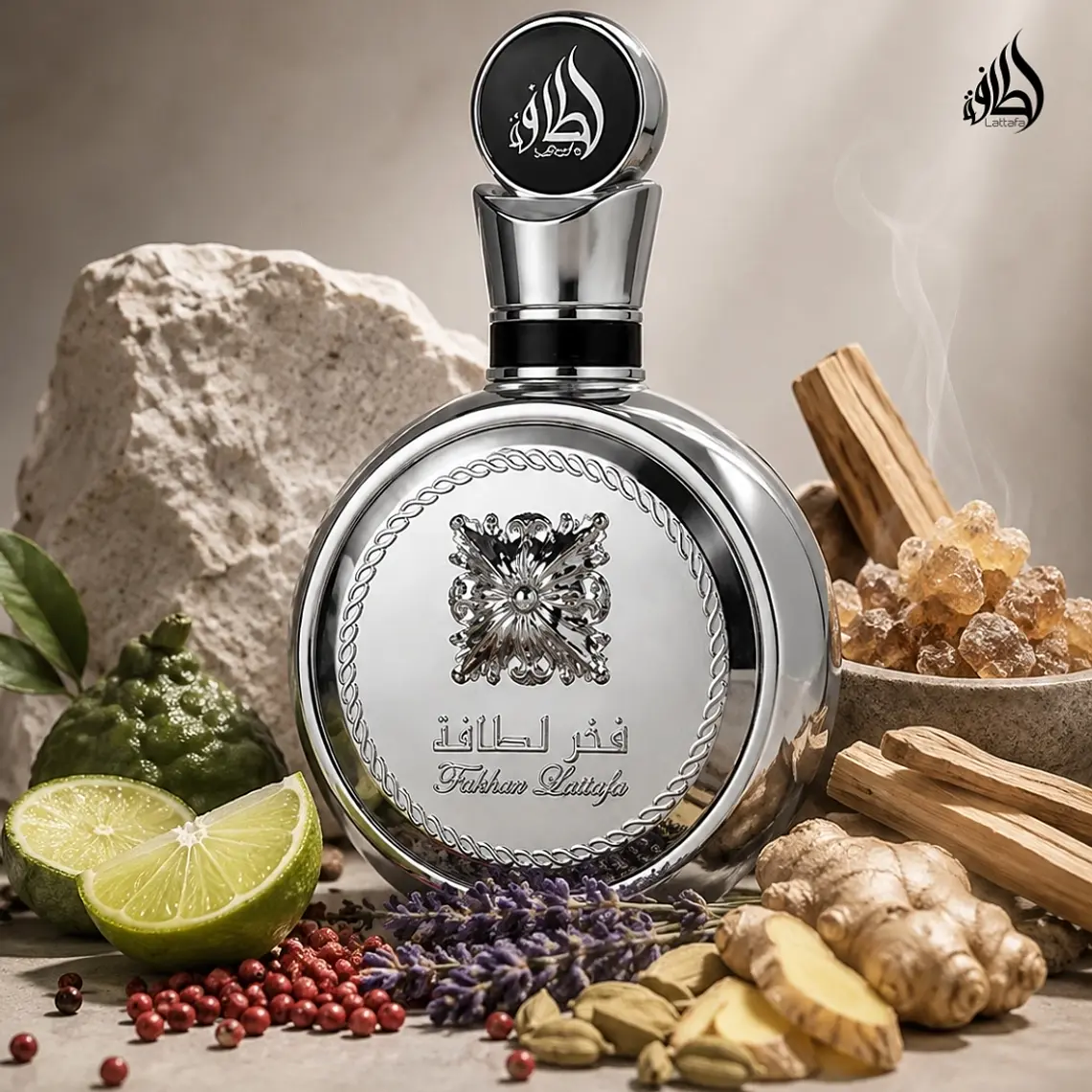 Lattafa Fakhar Platin Unissexo Eau de Parfum 3