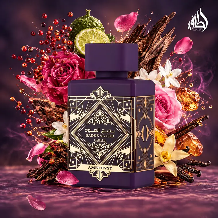 Lattafa Bade'e Al Oud Amethyst Unissexo Eau de Parfum 4