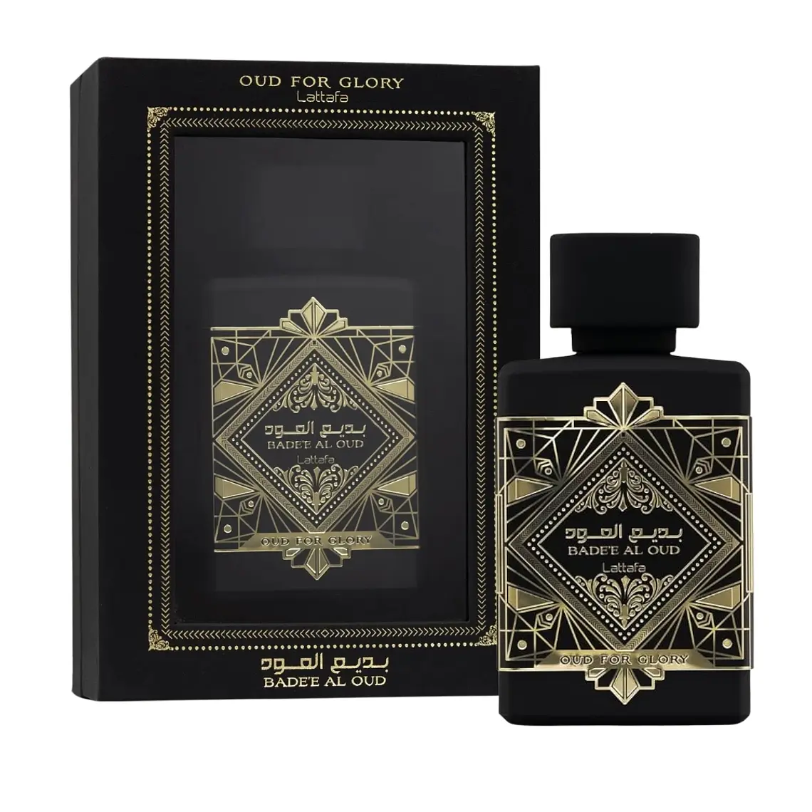 Lattafa Bade'e Al Oud Oud for Glory Unissexo Eau de Parfum 1