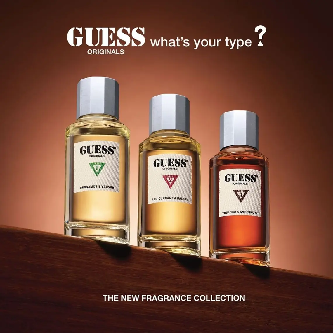 Guess Originals Type 3 Tobacco & Amberwood Unissexo Eau de Parfum 3