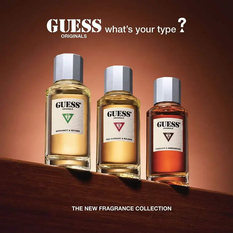 Guess Originals Type 3 Tobacco & Amberwood Unissexo Eau de Parfum 3