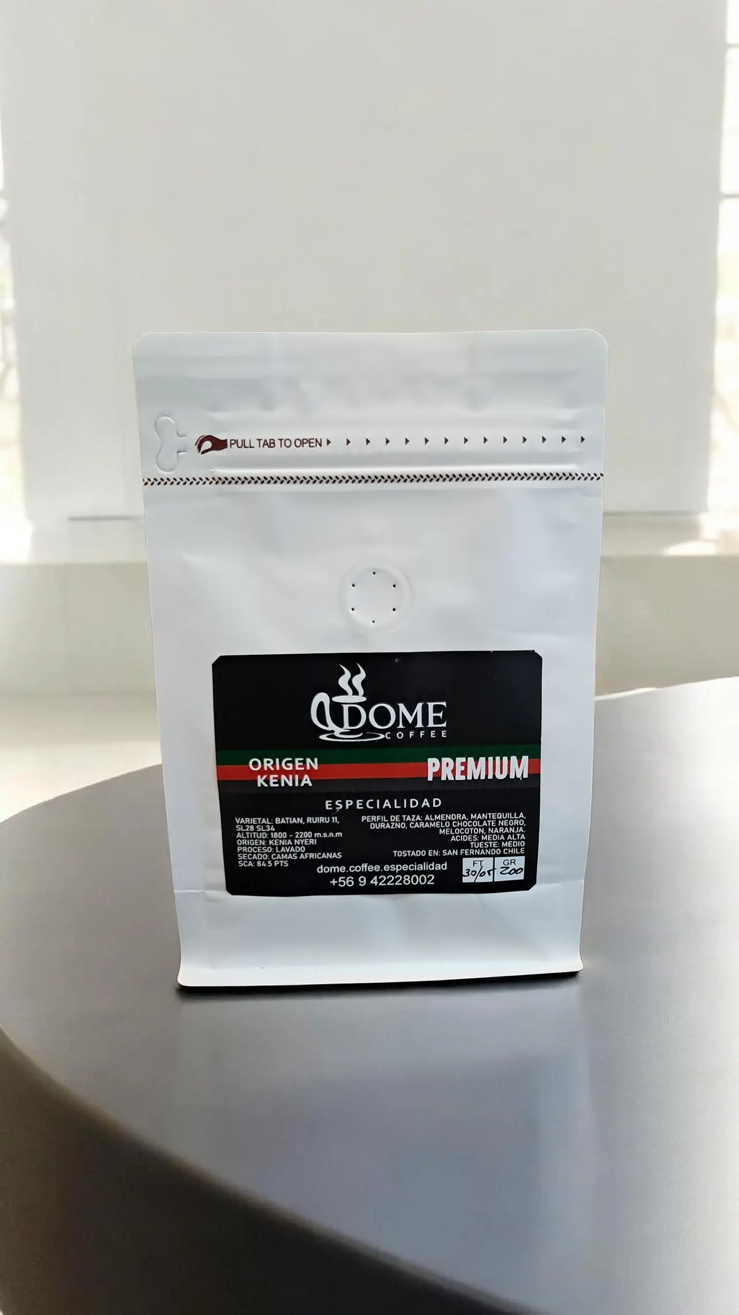 Cafe Origen Kenia batian ruiru 11 sl28 sl34 premium 34 + pts sca 200gr 1