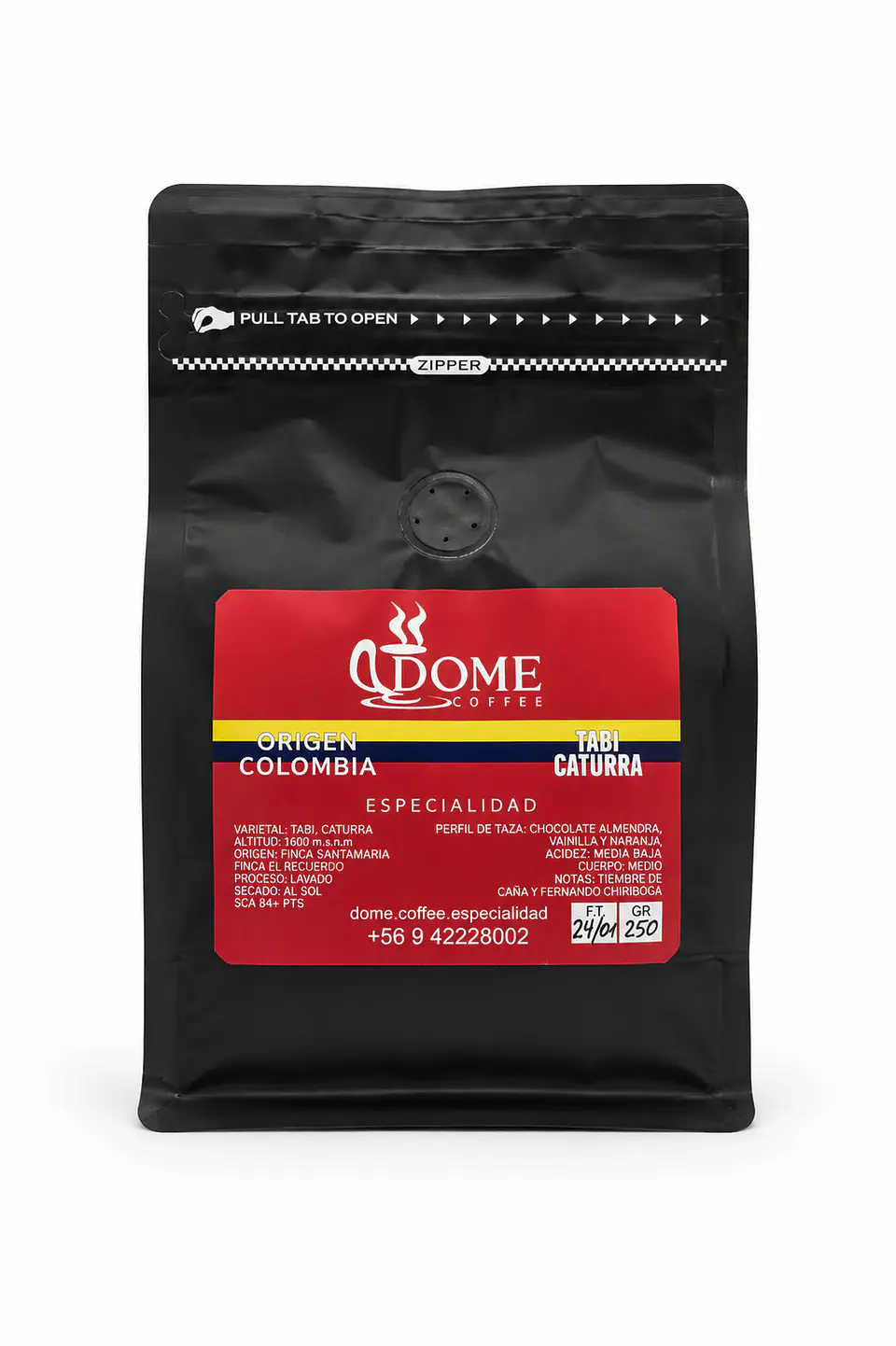 Pack Café de Especialidad Perú, Bolivia y Colombia.  2
