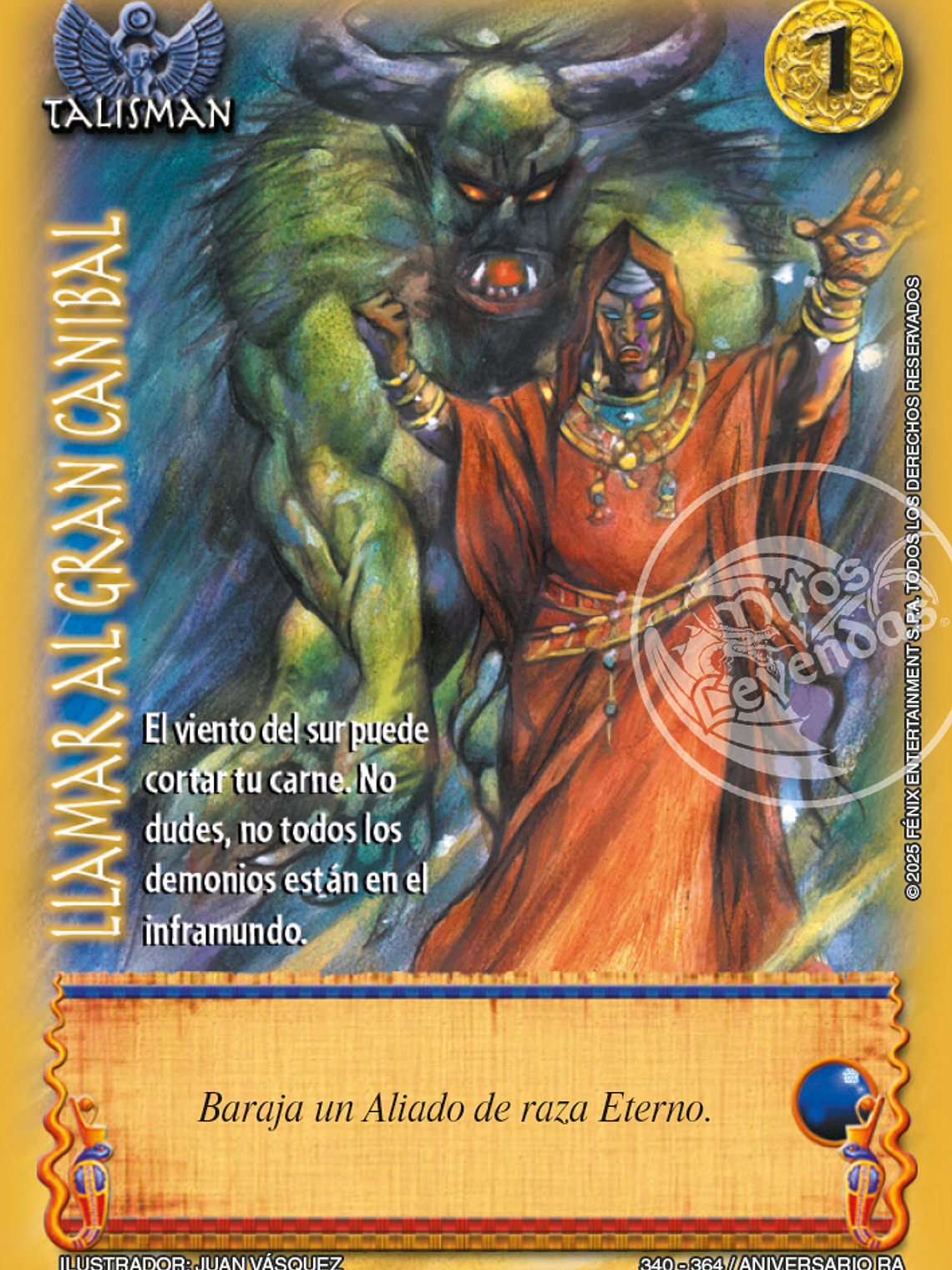 Llamar al gran Canibal 1