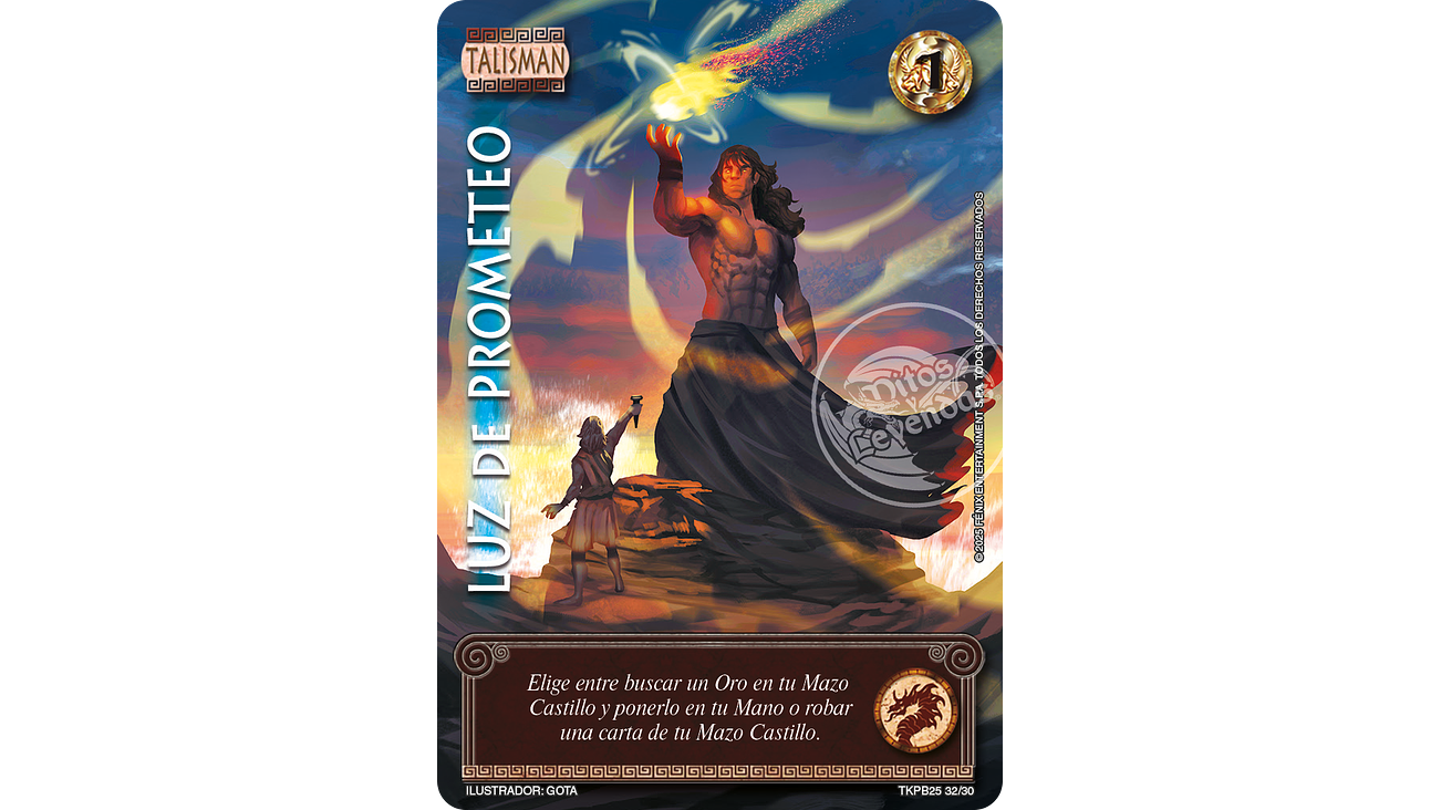 Luz de Prometeo - Foil lluvia 1