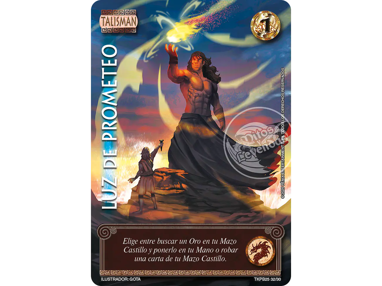 Luz de Prometeo - Foil lluvia 1