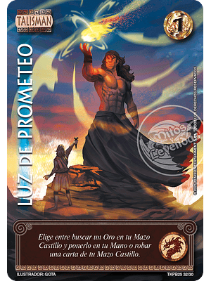 Luz de Prometeo - Foil lluvia