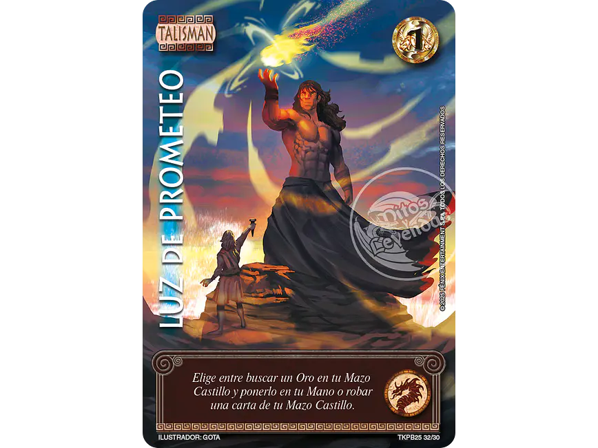 Luz de Prometeo - Foil lluvia 1