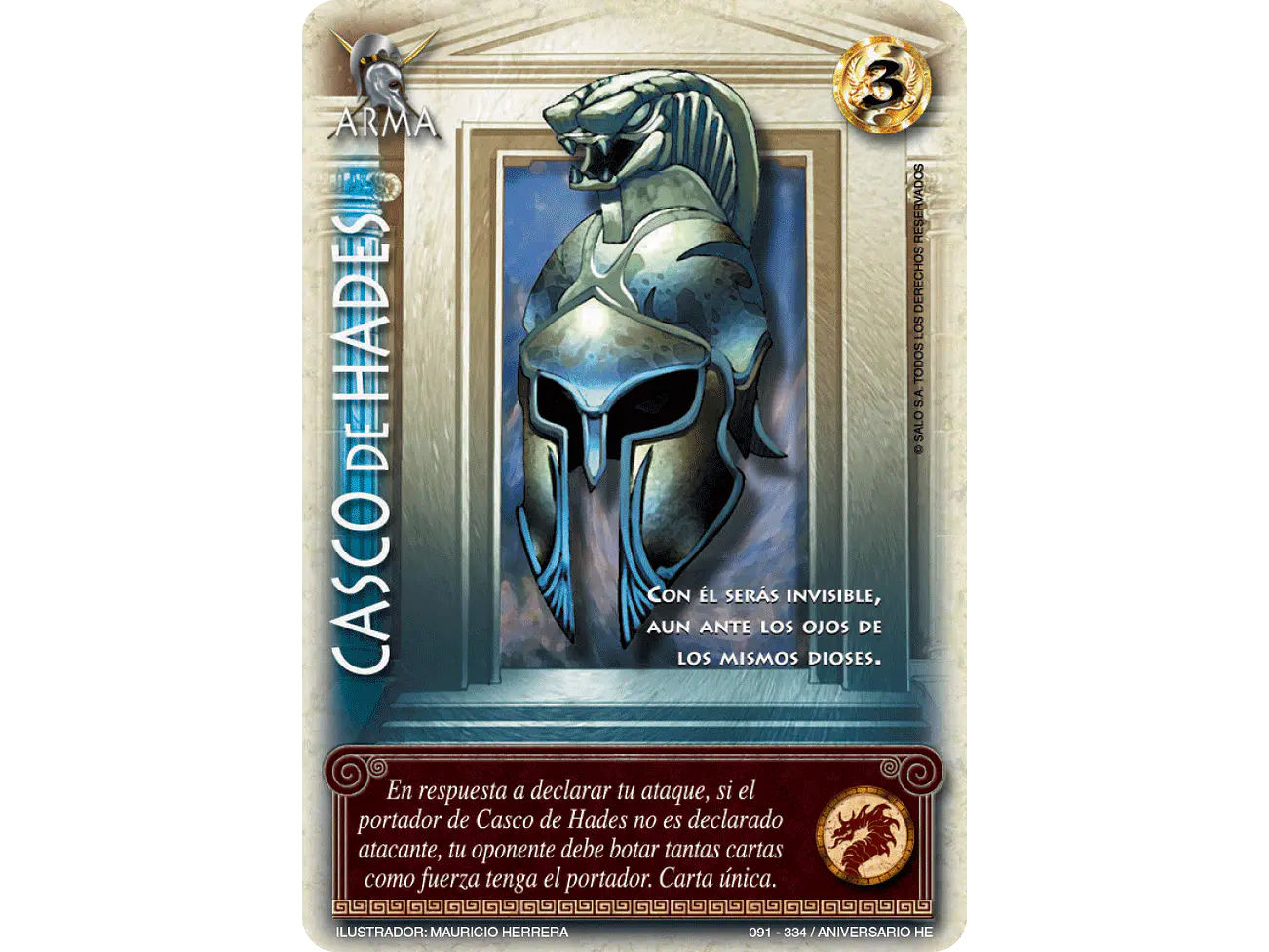 Casco de Hades 1