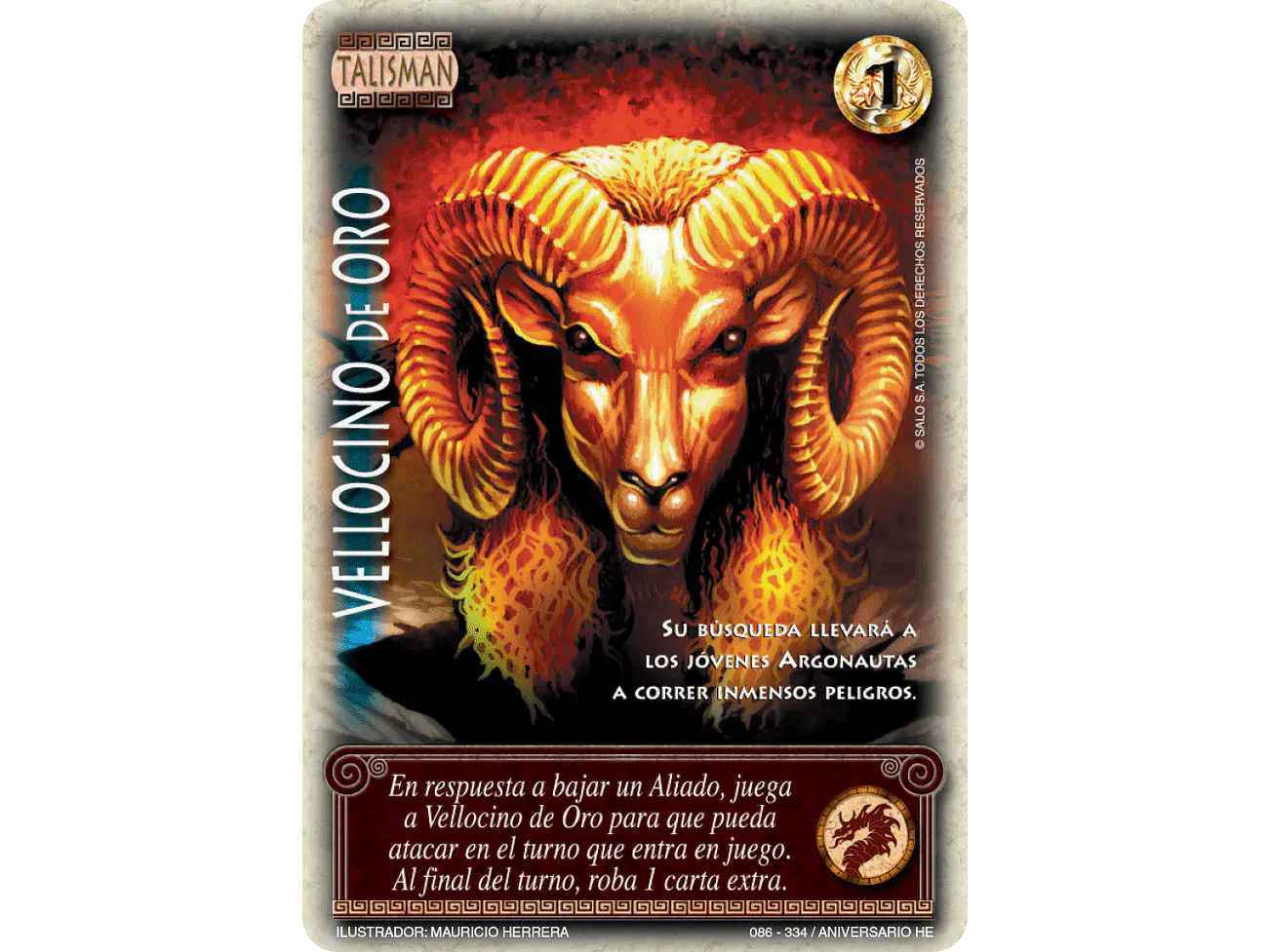 Vellocino de Oro 1