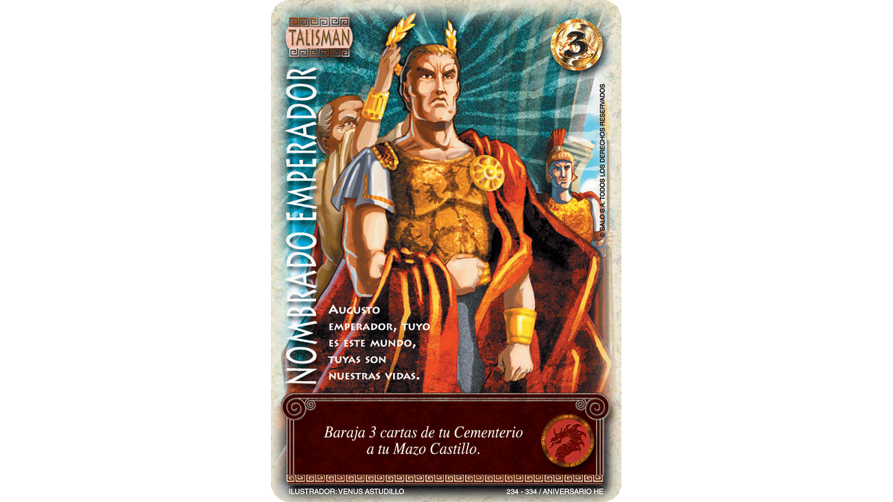 Nombrado Emperador 1