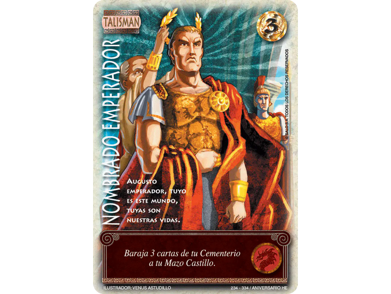 Nombrado Emperador 1