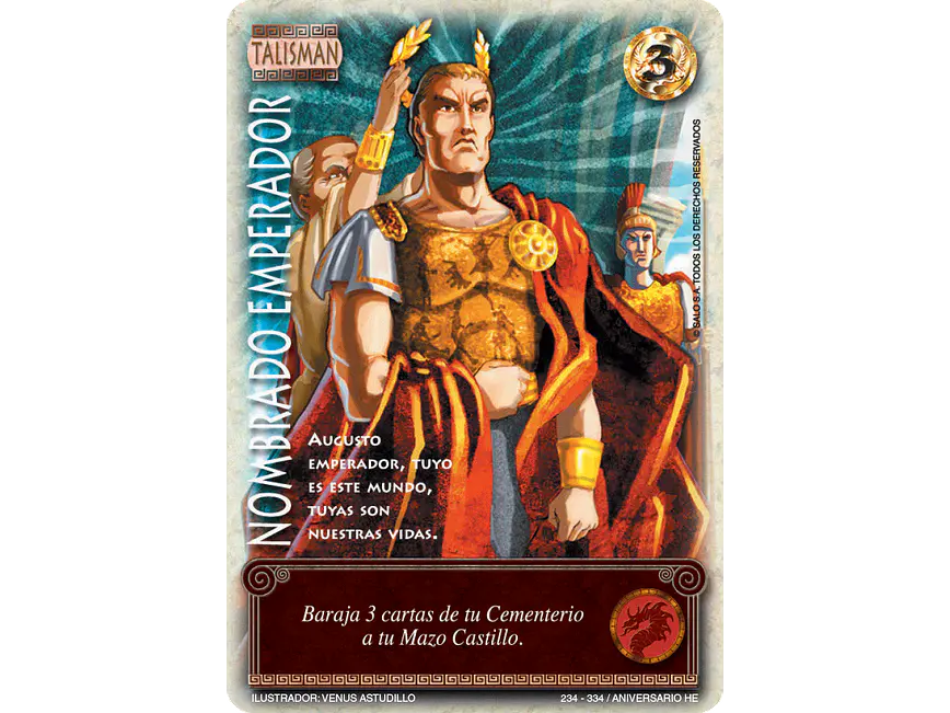 Nombrado Emperador 1