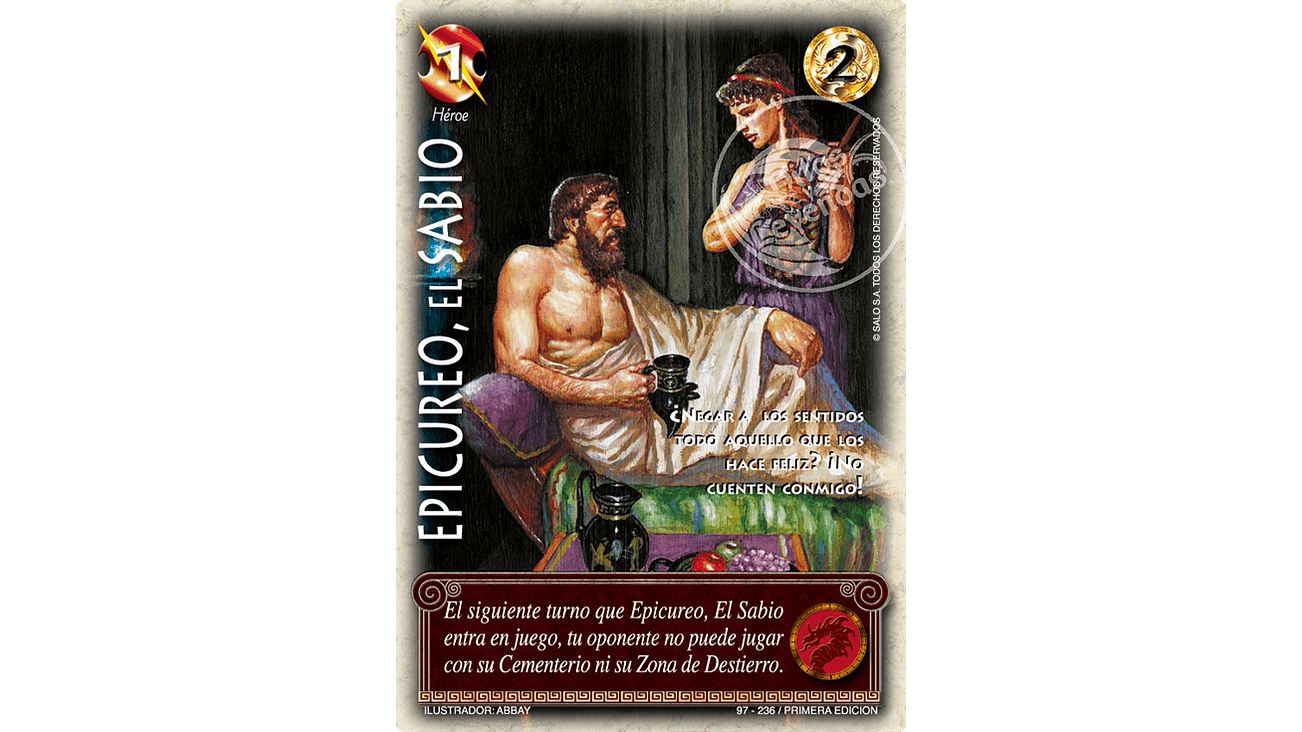 Epicureo, el Sabio 1