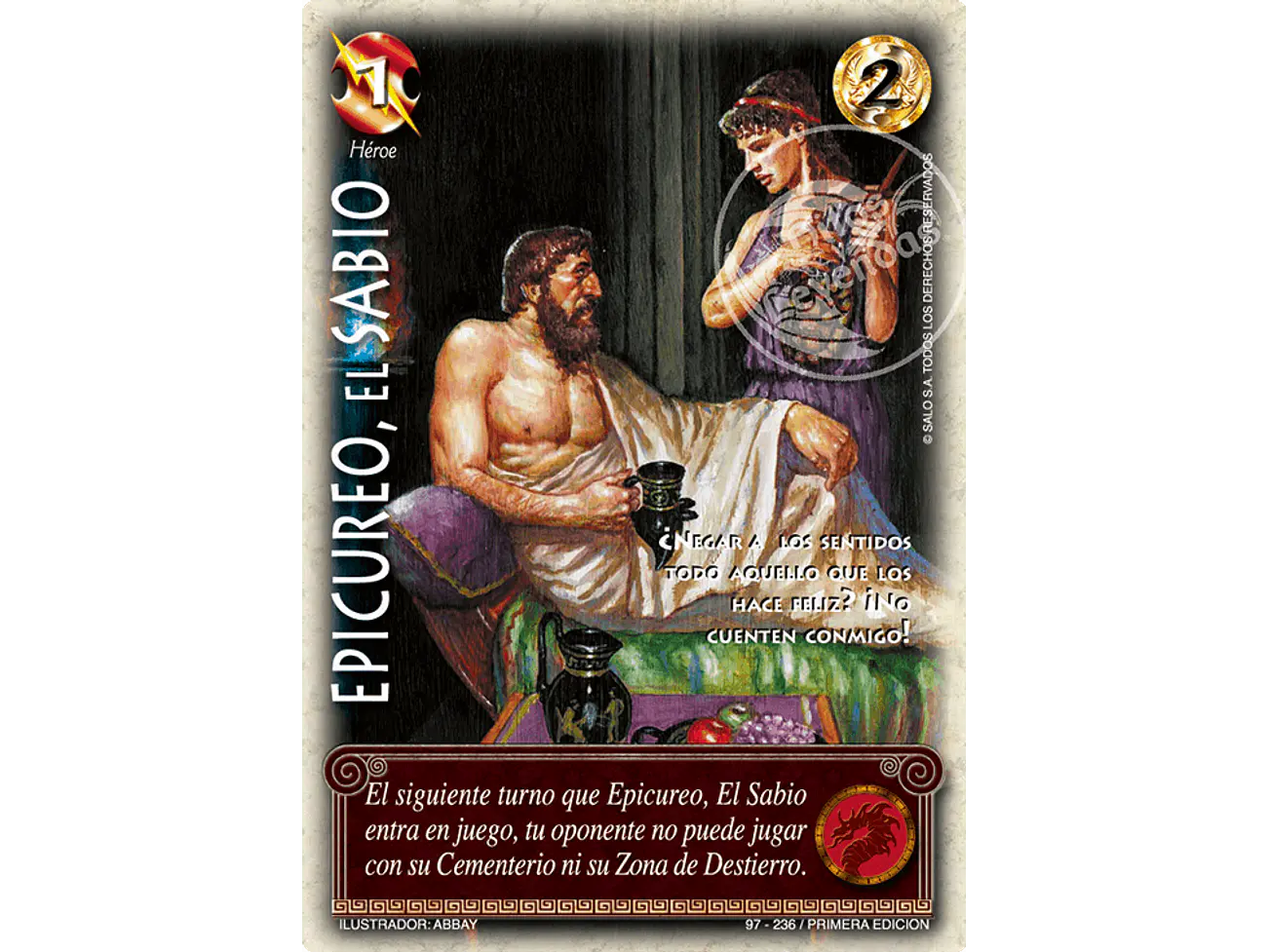 Epicureo, el Sabio 1