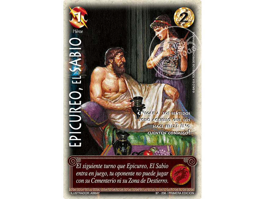 Epicureo, el Sabio 1