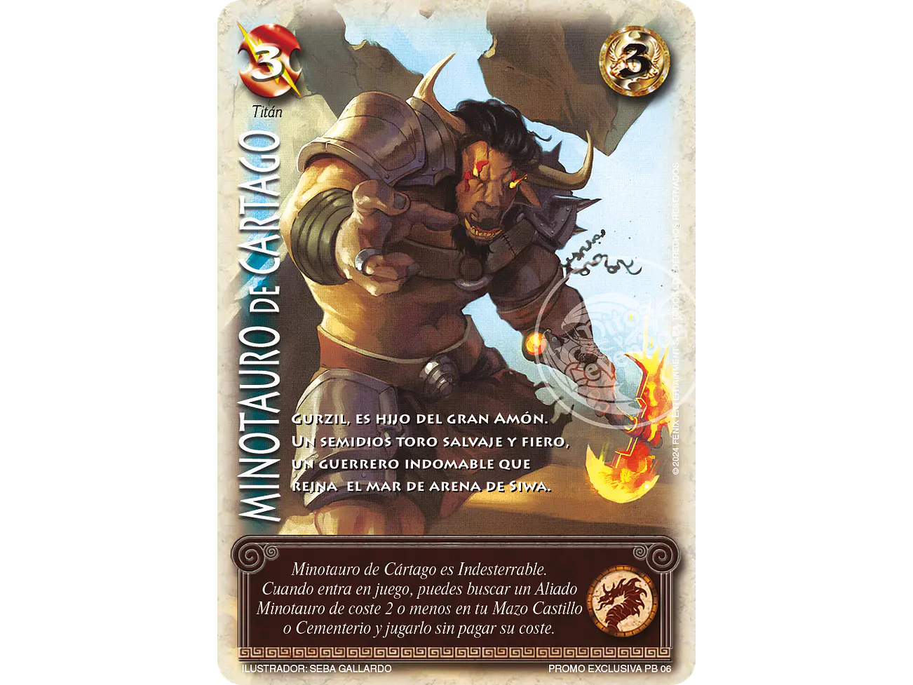 Minotauro de Cártago 1