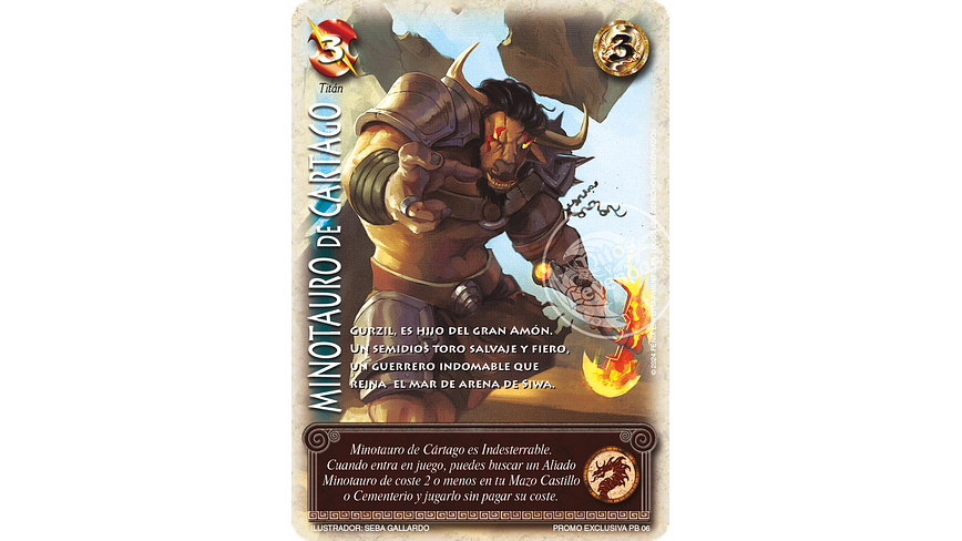 Minotauro de Cártago 1