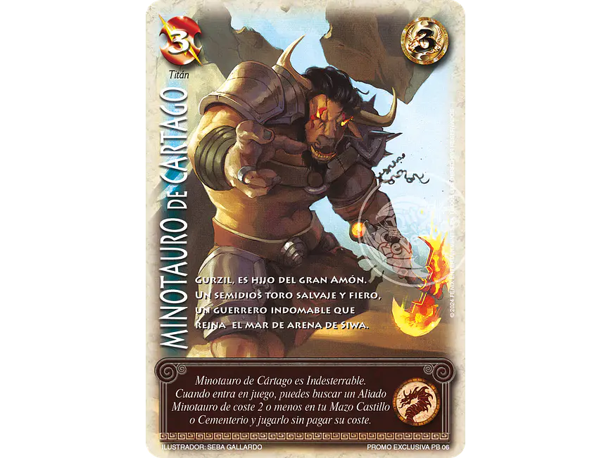 Minotauro de Cártago 1