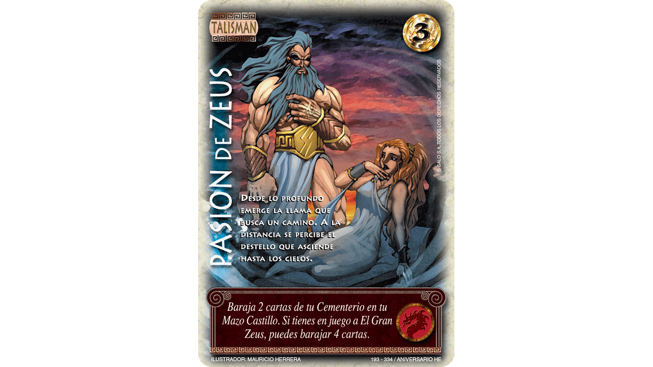 Pasion de Zeus 1