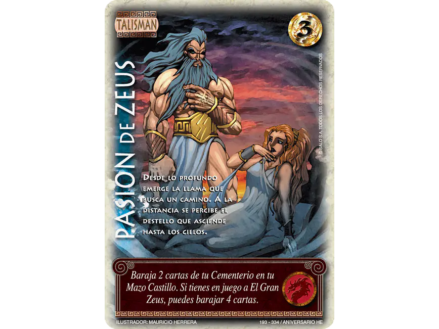Pasion de Zeus 1
