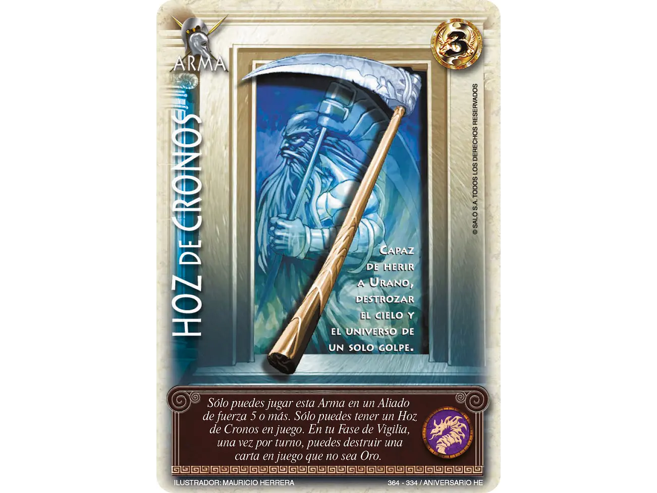 Hoz de Cronos 1