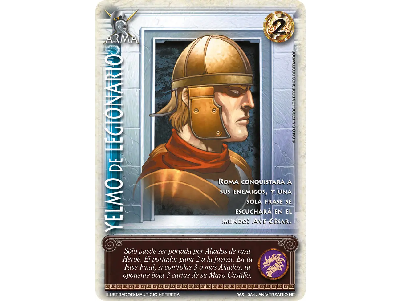 Yelmo de Legionario 1