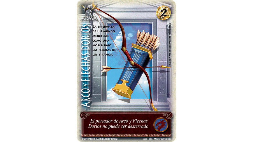 Arco y Flechas Dorios 1