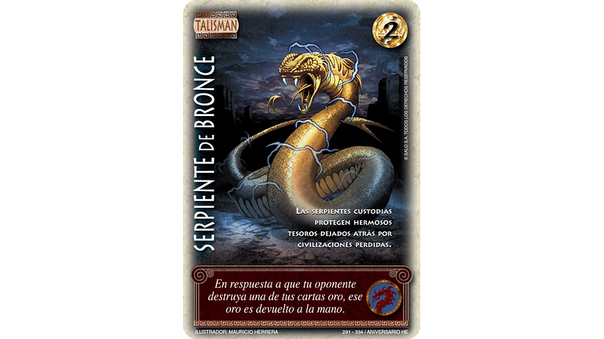 Serpiente de Bronce 1