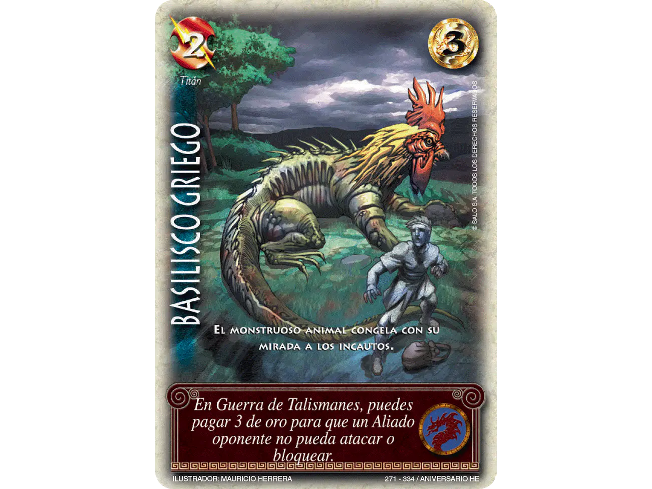 Basilisco Griego 1