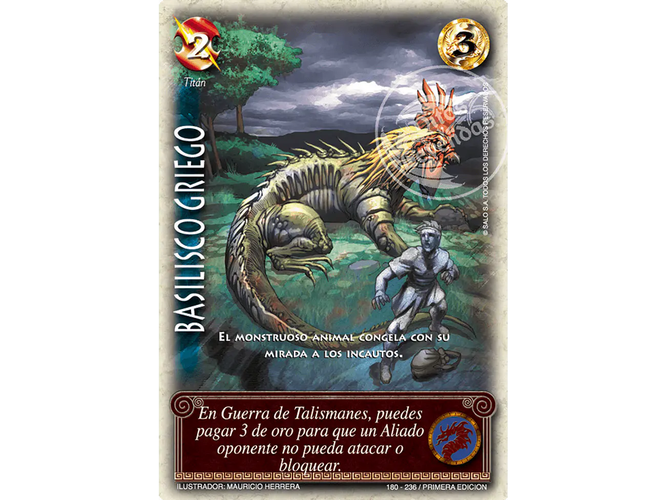 Basilisco Griego 1