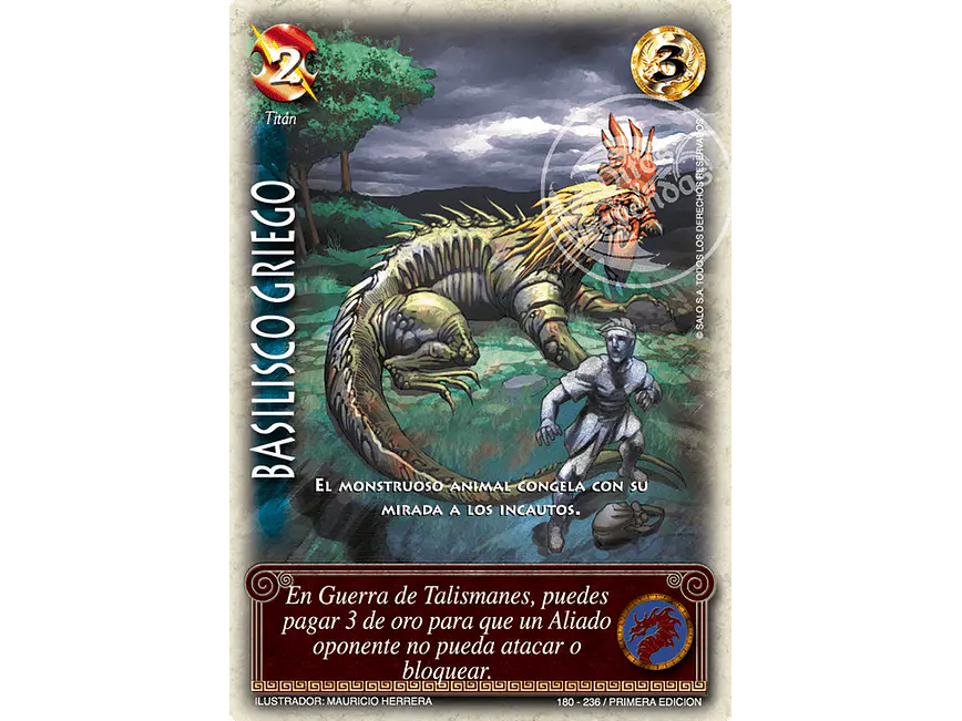 Basilisco Griego 1