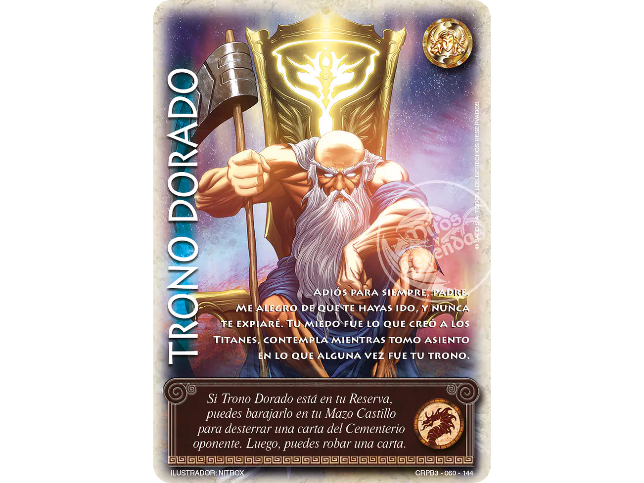 Trono dorado 1