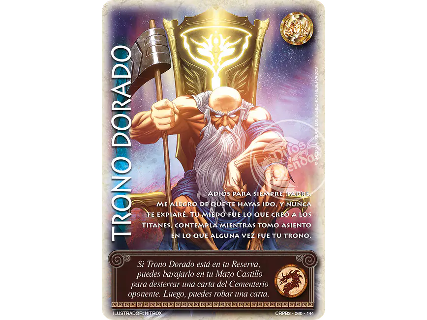 Trono dorado 1