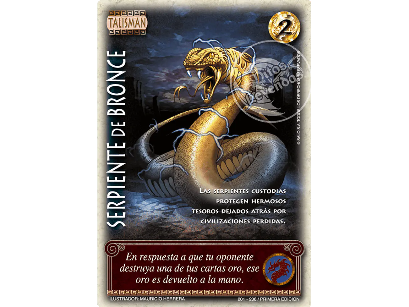 Serpiente de Bronce 1