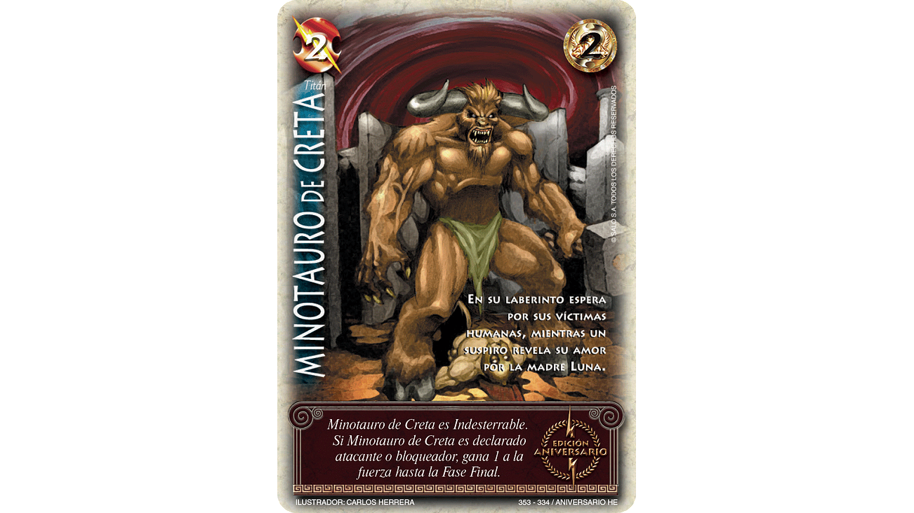 Minotauro de Creta 1