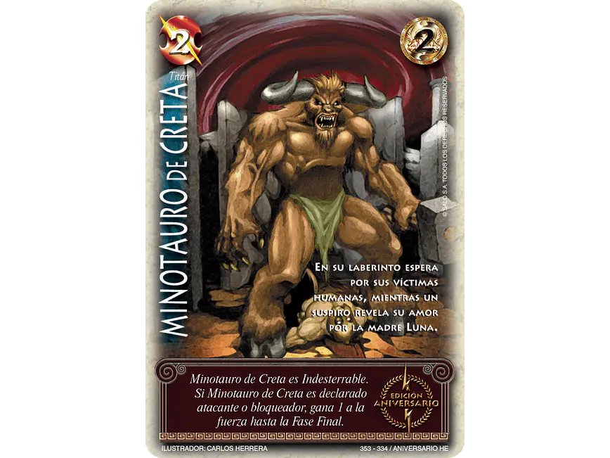 Minotauro de Creta 1