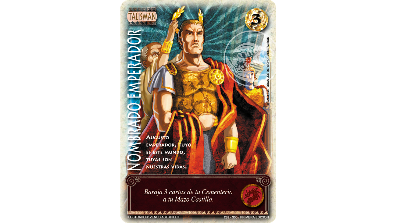 Nombrado Emperador 1