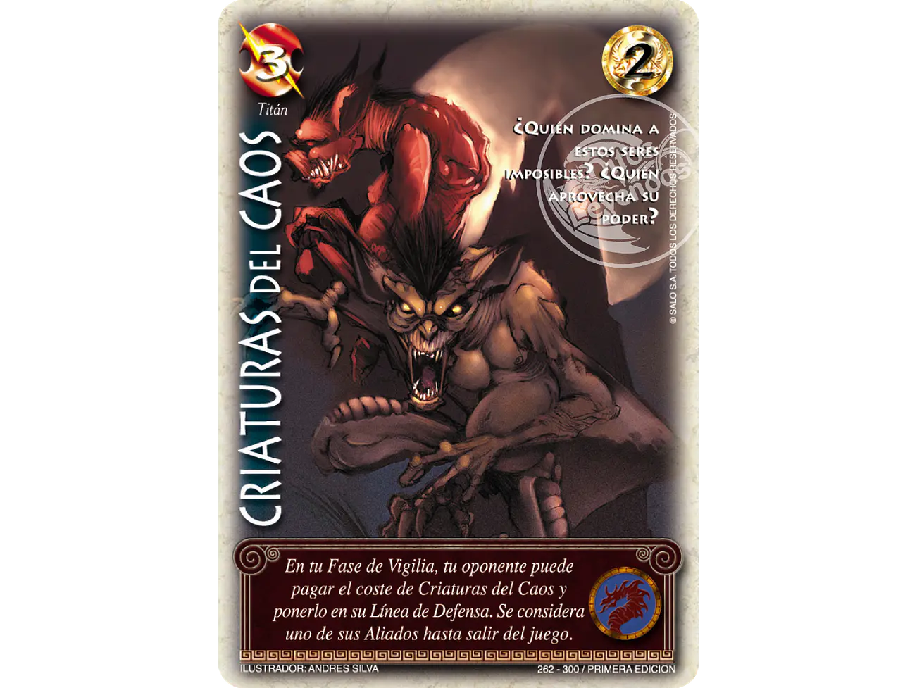 Criaturas del Caos 1