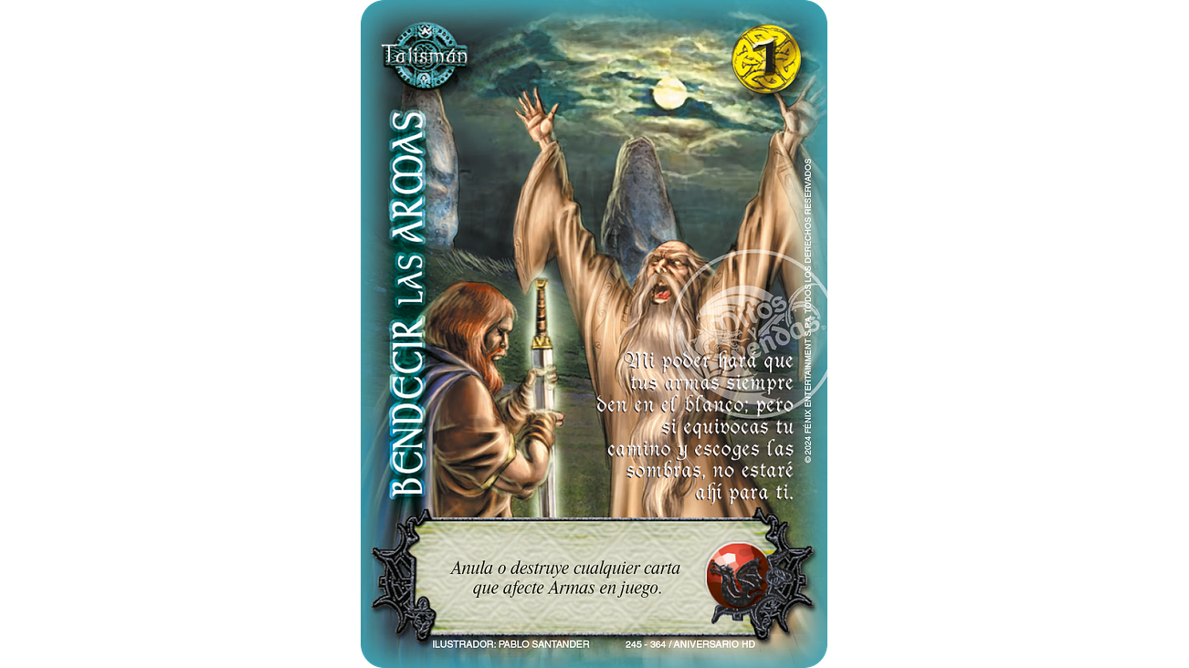 Bendecir las Armas 1
