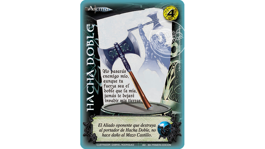 Hacha Doble 1