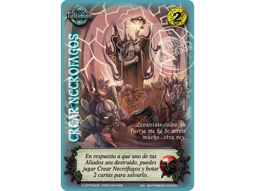 Crear Necrófagos 1