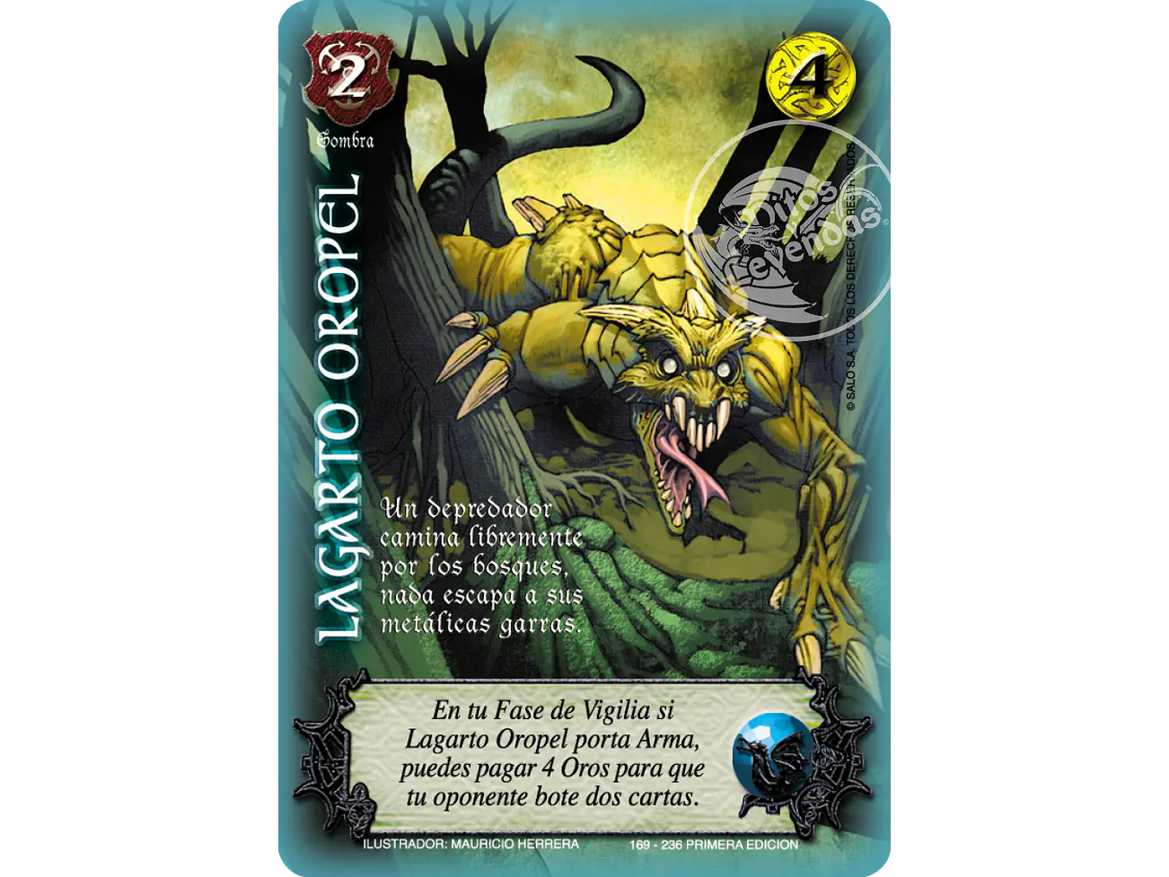 Lagarto Oropel 1