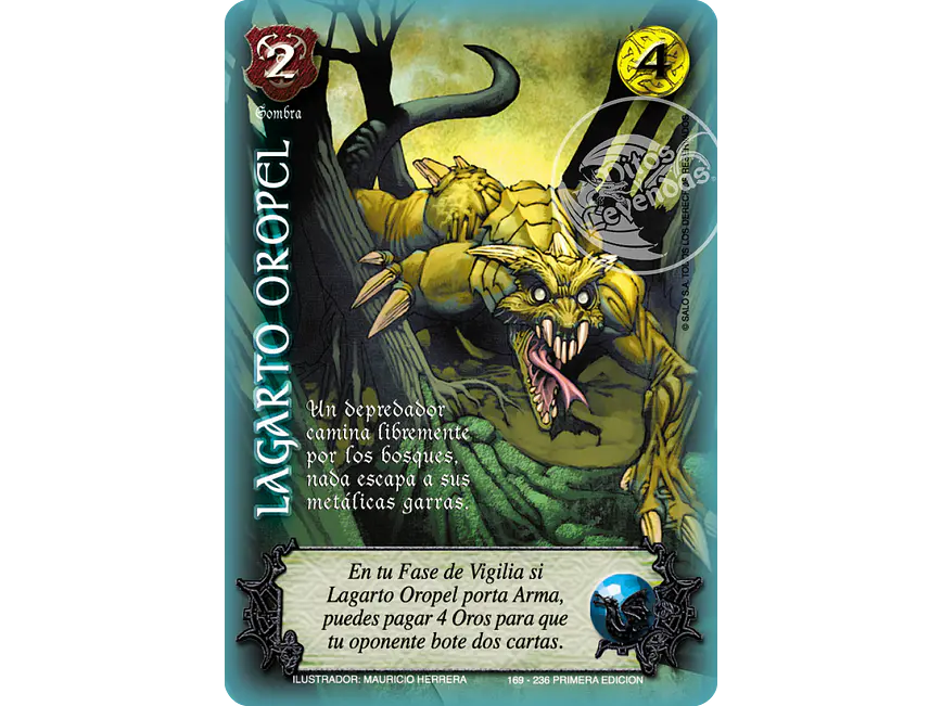 Lagarto Oropel 1
