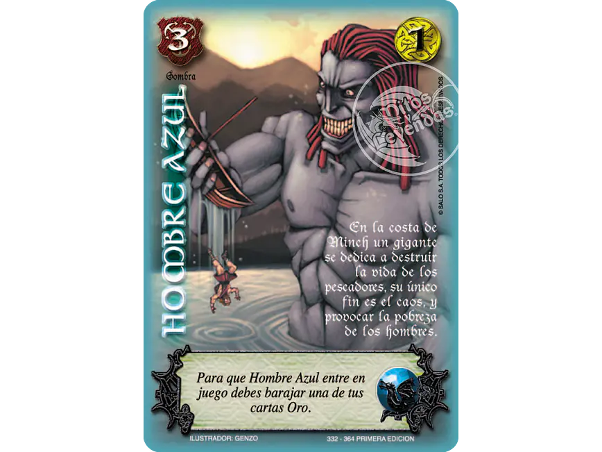 Hombre Azul 1