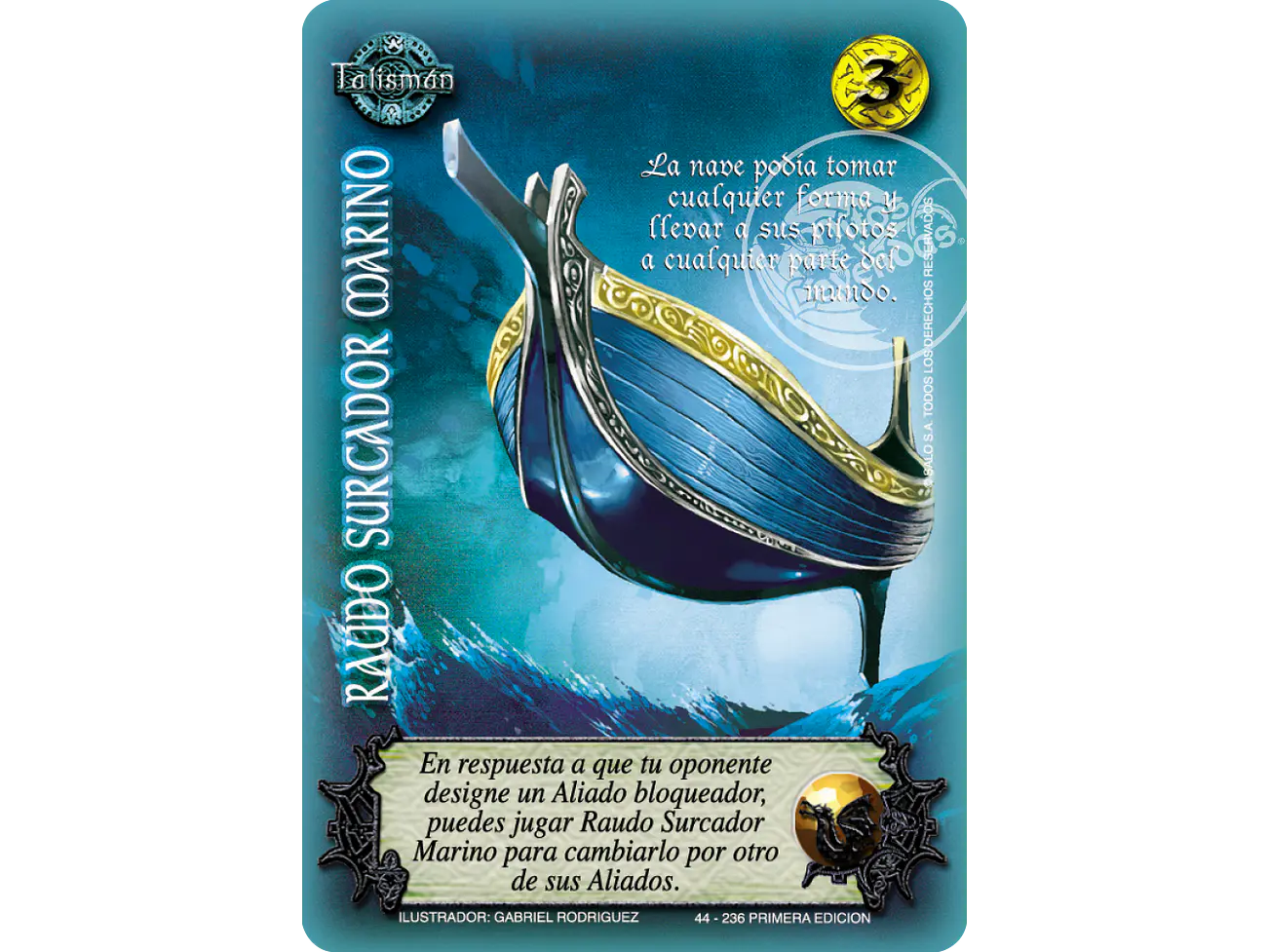 Raudo Surcador Marino 1