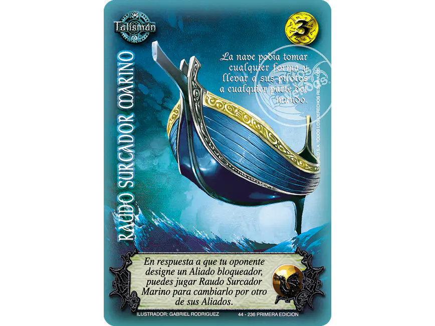 Raudo Surcador Marino 1