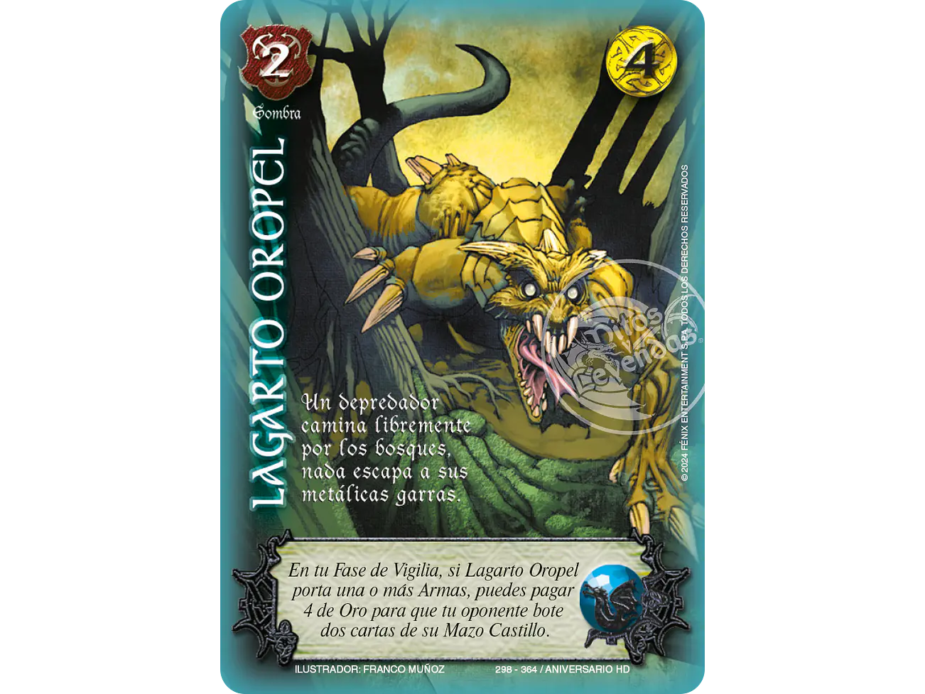 Lagarto Oropel 1